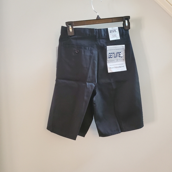 Genuine School Uniforms Boys Pleated Front Shorts - Picture 3 of 7
